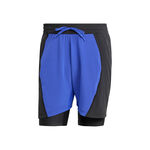 adidas Kläder adidas Short & Tight 6in Shorts Herrar-Blå,Svart
