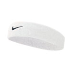 Nike Kläder Nike Swoosh Pannband-Vit,Svart