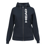 HEAD Kläder HEAD Club Original Full Zip Sweat-jacka Damer-Mörkblå