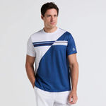 Original Penguin Kläder Original Penguin Performance Crew T-shirt Herrar-Blå,Vit