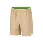 Quiet Please Kläder Quiet Please Wild Slam Shorts Herrar-Beige,Neongrön