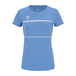 Tecnifibre Kl&auml;der Tecnifibre Team Tech T-shirt Damer-Ljusbl&aring;