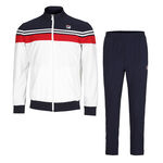 Fila Kläder Fila Bruno Träningsoverall Herrar-Vit,Röd