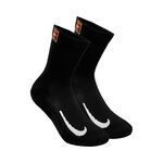 Nike Kläder Nike Court Multiplier Cushioned Tennisstrumpor 2-pack-Svart,Vit