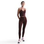Nike Kläder Nike Dri-FIT One High Rise 7/8 Tights Damer - mörkröd, 