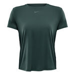 Nike Kl&auml;der Nike One Dri-Fit T-shirt Damer - gr&ouml;n, svart