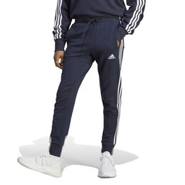 Essentials French Terry Tapered Cuff 3-Stripes Joggers