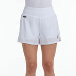 Bullpadel Kläder Bullpadel Dictio Shorts Damer-Vit