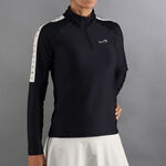 Endless Kläder Endless Kirsch Iconic Ii Långärmat Damer-Svart,Guld