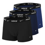 Nike Kläder Nike Everyday Cotton Strech Trunk Boxershorts 3-pack Herrar-Mörkblå,Blå
