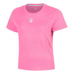 Quiet Please Kl&auml;der Quiet Please Spin T-shirt Damer - pink, vit
