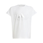 adidas Kläder adidas Winter T-shirt Barn-Vit,Silver