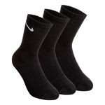 Nike Kläder Nike Everyday Cushion Crew Sportstrumpor 3-pack-Svart