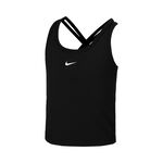 Nike Kläder Nike Dri-Fit One Linne Flickor-Svart,Vit