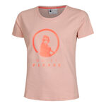 Quiet Please Kläder Quiet Please Baseline T-shirt Damer - gammal rosa, röd