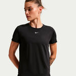 Nike Kl&auml;der Nike One Dri-Fit T-shirt Damer-svart, vit