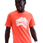 Nike T-shirt Nike Court Dri-Fit T-shirt Herrar-orange