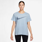 Nike Kläder Nike Dri-Fit Slam Short T-shirt Damer-Blågrå