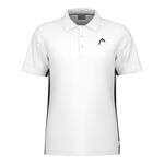 HEAD Kläder HEAD Slice Polo Herrar-Vit