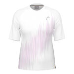 HEAD Kläder HEAD Performance T-shirt Damer-Vit,Berry
