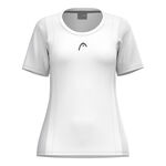 HEAD Kläder HEAD Club 25 Tech T-shirt Damer-Vit