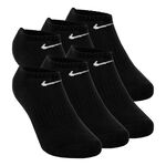 Nike Kläder Nike Everyday No-Show Tennisstrumpor 6-pack-Svart,Vit