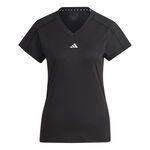 adidas Kläder adidas Essentials AEROREADY Train Minimal Branding V-Neck T-shirt Damer-Svart