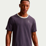 Nike Tenniskl&auml;der Nike Court Dri-FIT Advantage T-shirt Herrar-lila