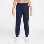 Nike Kläder Nike Phoenix Fleece Mid Rise Träningsbyxa Damer-Mörkblå