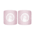 Quiet Please Tenniskläder Quiet Please Short Svettband 2-pack Unisex - syrén, vit