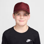 Nike Tenniskläder Nike Dri-FIT Club Metal Swoosh Keps Barn-rött vin