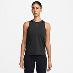 Nike Kläder Nike One Classic Dri-FIT Linne Damer-Svart