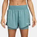 Nike Kläder Nike One Dri-Fit High Rise 3In 2N1 Shorts Damer-Visdom