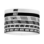 Nike Kläder Nike Nike Flex Classic Printed Hårband 6-pack-Vit,Svart