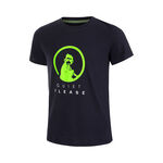 Quiet Please Kl&auml;der Quiet Please Wild Advantage Logo T-shirt Pojkar-M&ouml;rkbl&aring;,Neongr&ouml;n