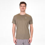 BIDI BADU Kläder BIDI BADU Crew Two Colored T-shirt Herrar-Oliv