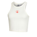 Quiet Please Kläder Quiet Please Crossroad Ribbed Linne Damer-Vit