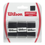 Wilson &Ouml;verlindor Wilson Soft Overgrip 3-pack-Svart