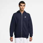 Nike Kläder Nike Club Bb Full-Zip Sweat-jacka Herrar-Mörkblå