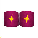 Starvie Kläder Starvie Svettband 2-pack-Lila,Gul