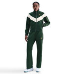 Nike Kläder Nike Courtly Knit Heritage Träningsjacka Damer - mörkgrön, 