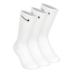 Nike Kläder Nike Everyday Cush Crew Sportstrumpor 3-pack-Vit,Svart