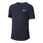 Nike Kläder Nike Court Dry T-shirt Pojkar - mörkblå, vit
