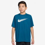 Nike Kläder Nike Dri-FIT Multi T-shirt Barn - blå, vit