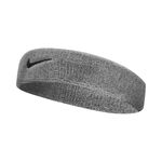 Nike Kl&auml;der Nike Swoosh Classic H&aring;rband Unisex - gr&aring;, svart
