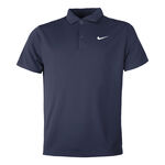 Nike Tenniskläder Nike Dri-Fit Solid Polo Herrar-Mörkblå