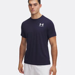Under Armour Kläder Under Armour Heatgear Fitted T-shirt Herrar-Mörkblå