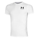Under Armour Kl&auml;der Under Armour Heatgear Fitted T-shirt Herrar-Vit