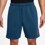 Nike Kläder Nike Court Dri-Fit Heritage Fleece Shorts Herrar-Blågrå