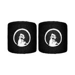Quiet Please Tenniskläder Quiet Please Short Svettband 2-pack-Svart